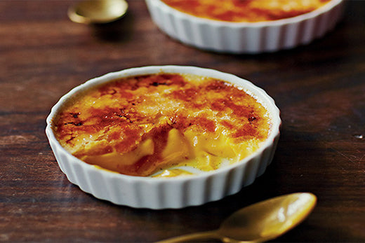 Saffron &amp; Cardamom Crème Brûlée
&ndash; Mr Todiwala's
