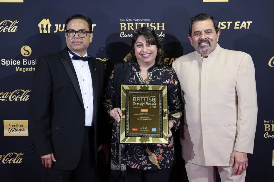 Pervin Todiwala wins Inspirational Woman Award at British Curry Awards